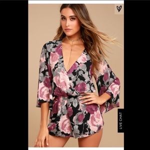 Lulu’s Floral Romper
